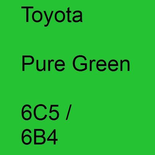 Toyota, Pure Green, 6C5 / 6B4.